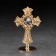 Souvenir "Cross", on a stand, with crystals, 5x3.2x8 cm