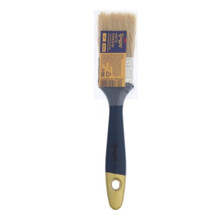 Brush flat tundra, natural bristles, plastic handle, 1.5 ", 38 mm-4