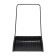Plastic engine, bucket size 47 × 70 cm, metal bar, black