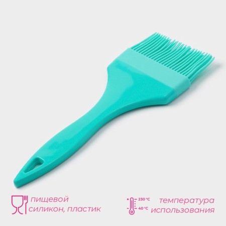Кисть Доляна «Профи», 21,5×8×1 см, цвет МИКС-1