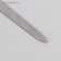 Metal file for nails, 13.5 cm, in a case, silver color