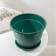 Pot for flowers with a pallet "Antik", 1.6 l, d = 17 cm, color malachite