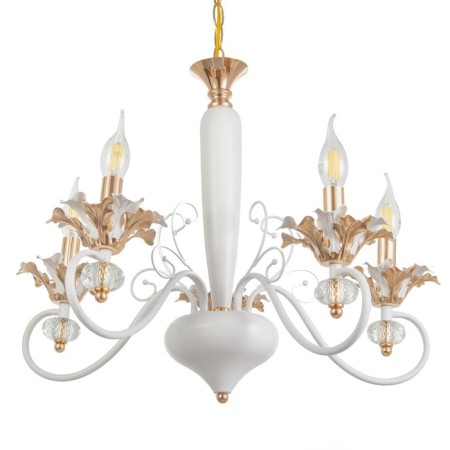 Lilet chandelier 5he14 40W white-gold 56x70x56 cm Bayerlux-1