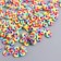 Beads for PVC Creativity "Rings Multi -colored chips" set ≈ 330 pcs 0.1x0.4x0.4 cm