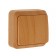 Smartbuy switch "Jupiter", 10 a, 2 keys, external, color light wood