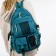 School backpack on lightning, 5 outer pockets, blue color