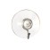 Hooks on Sasosk Axentia, 4 pcs, chrome steel, transparent suction cup Ø 4.5 cm
