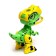 Dinosaurus “Dinobot” IQ Bot, interactive: reacts to touch, sound, light, metal, batteries, green