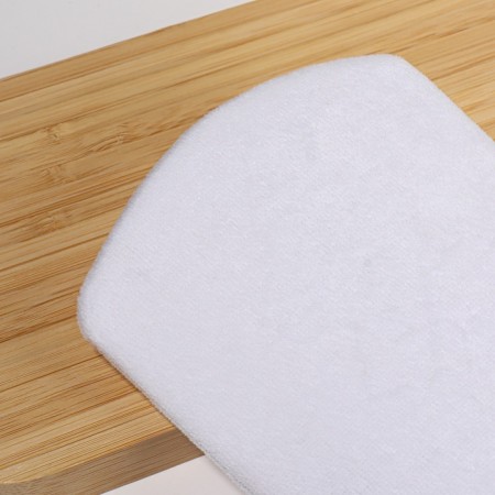 Washing mittens, 12.5 × 10 cm, with a suspension, white/black color-4
