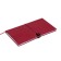 The weekly dated 2025, Escalada, 175 x 95 mm, soft cover with artificial leather, 64 sheets, pancake embossing, block 70, red