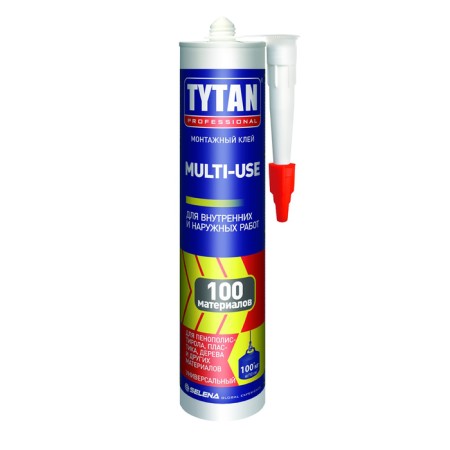 Glue Tytan Professional Multy -use SBS-100, mounting, beige, 310 ml