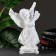 Luminous figure "Angel with a lantern" 23x14x38cm