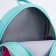 Bulk textile backpack with pocket "Magic Horse", a reflector. Elements, 27x23 x 10 cm