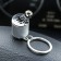 Cartage keychain, gearbox lever, metal, chrome