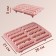 Massager Plastic for the legs 2 secta drums according to 5 row 26*21.5*5cm pink 4564183