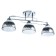 Aquil chandelier 3he27 40W chrome 45x15x22 cm Bayerlux