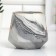 Ceramic "Happiness" mug, 350 ml, gray color