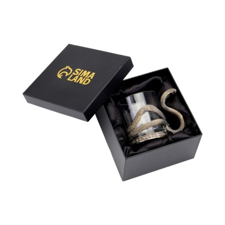 A glass for whiskey "cobra", bronze-4