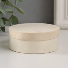 Casket wood under painting Round 