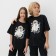 Children's Minaku T -shirt, black color, height 158 ​​cm