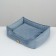 Lying, velor, 55 x 40 x 15 cm, blue