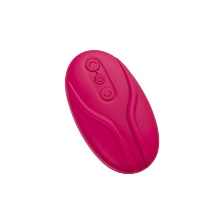 Point G with vacuum-wave stimulation Jos Shani, silicone, 12 cm, pink color-7