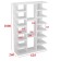 Roster Breeze, 625x216x1000, White