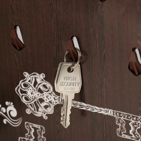 Key closed "Secret" 26.5x31.5 cm nut-3