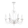 Freya FR2046-PL-06-Welia, 570x570x1000 mm, E14, 6x60W, white with gold