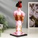 Collector doll "Japanese in a pink kimono with dough" 25x9.5x9.5 cm