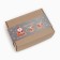 New Year. Set of Gift "New Year: Happiness" blanket and accessories