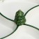 Ceramic "Christmas tree", 25 cm, white color