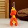 Soft toy "Dragon" on the suspension, 13 cm, color orange color