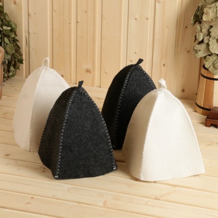 A set of hats for the bath "Classic" 4 pcs