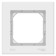 Frame SE AtlasDesign Aqua, 1 post, IP44, White, Atn440101