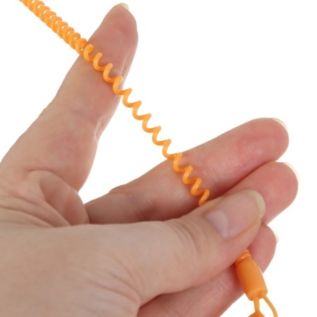 Nipple - orthodontic dummy, silicone, +6 months, with the holder Orange color-12