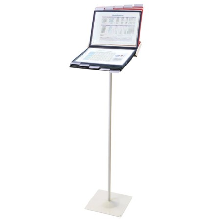 Floor demosystem on 10 A4 panels, Brauberg "Solid", metal, gray-1