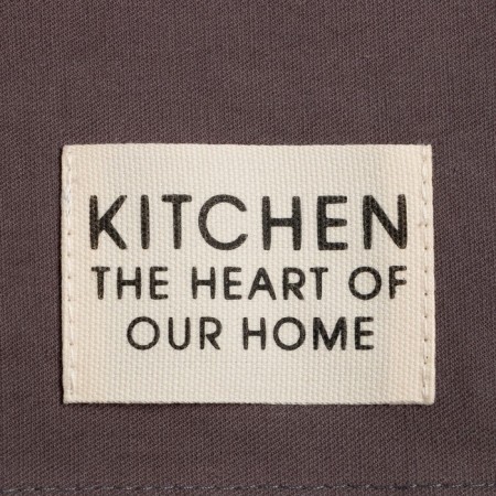 Ethel towel Kitchen 40x73 cm, gray color, 100% cotton, sarzha 220 g/m2-2