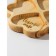 Menzhitsa Author Adelica "Heart", 22 × 22 × 2.5 cm, a whole array of cedar, Milk color