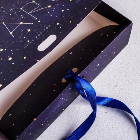 Gift box, packaging, "Stars", 16.5 x 12.5 x 5 cm, without tape-3