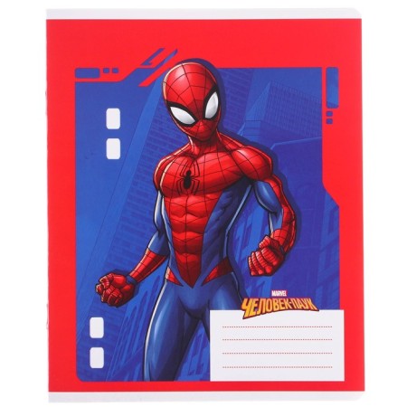 A set of first grader in the folder, spider-man, 40 items-10