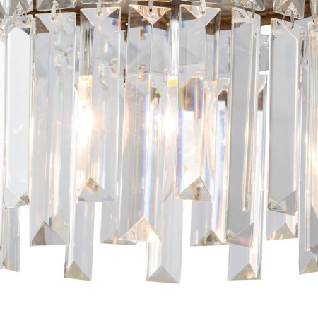 Suspended Indigo, 12026/1p Chrome. 1x40W, e14, 210x210x215/1500 mm, transparent color-1