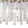Suspended Indigo, 12026/1p Chrome. 1x40W, e14, 210x210x215/1500 mm, transparent color