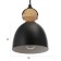 Lamp Bayerlux 34865/1 E27 40W Black 16x16x22-122 cm