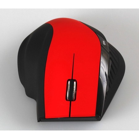 Mouse Smartbuy 613AG, wireless, optical, 2000 DPI, 2XAA, USB, Red-4