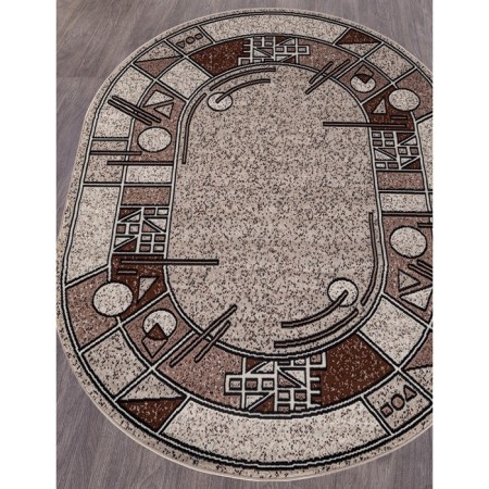 Oval Merinos Gavana carpet, size 180x350 cm, color Beige-1