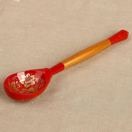 Spoon "Golden Kudrina", 14.7 × 3.5 cm, mix-2