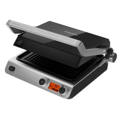 Electric grill Maunfeld MF-1311b, 2000 watts, anti-stick coating, 30x25 cm, black-2