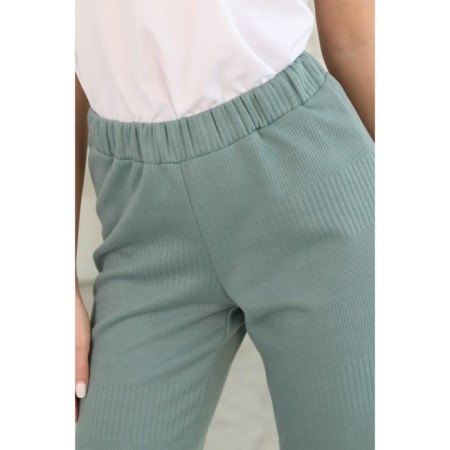 Female suit, size 54, green color-13