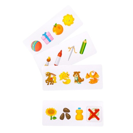 The game developing "Logical tasks. What is superfluous ", 20 tasks, 5+-4
